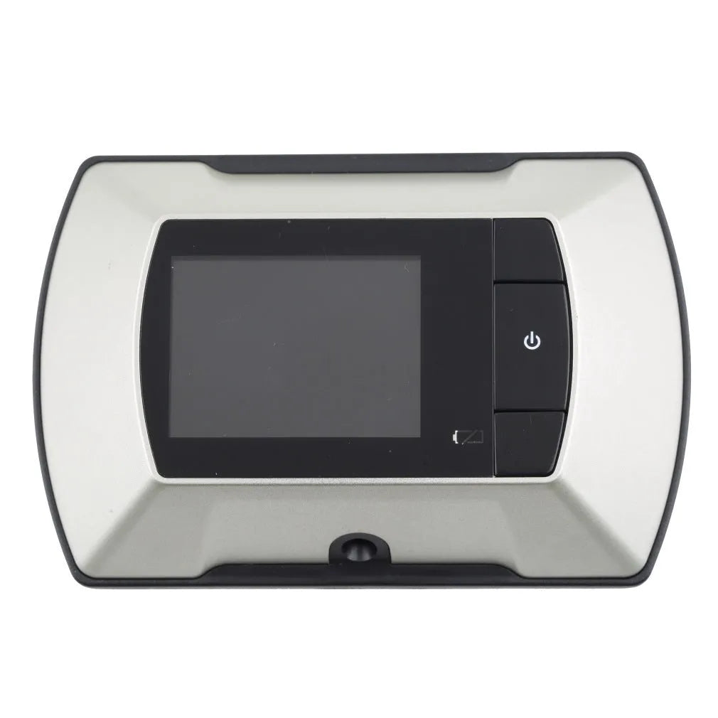 Digital door peephole monitor with LCD screen and wireless camera for home security