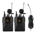 Black Little Bee X3 wireless lavalier microphone with clothing clip.
