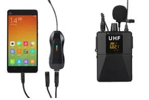 Black Little Bee X3 wireless lavalier microphone with clothing clip.