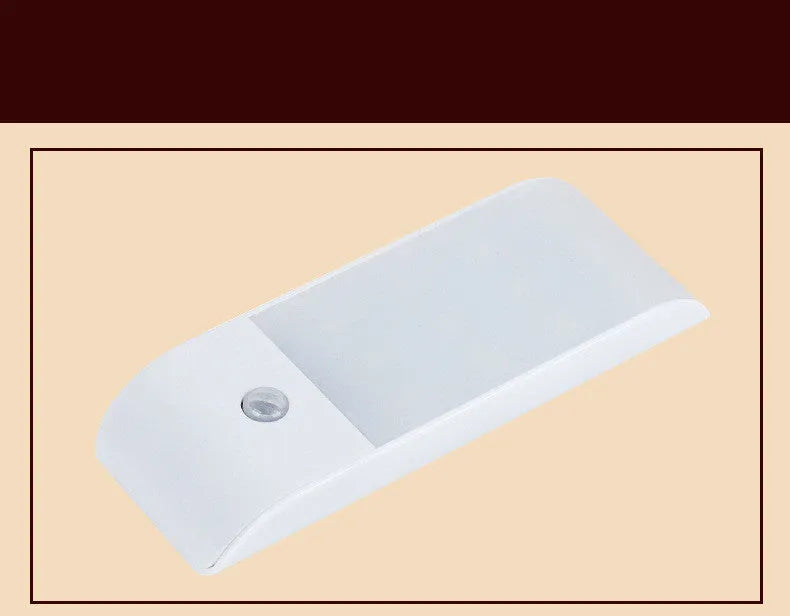 Rechargeable human body night light with infrared sensor and PVC shade in new Chinese style