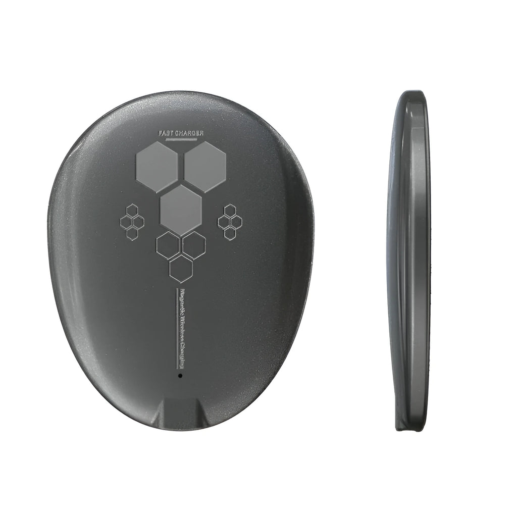 Black C01 model magnetic wireless charging pad with Type-C cable