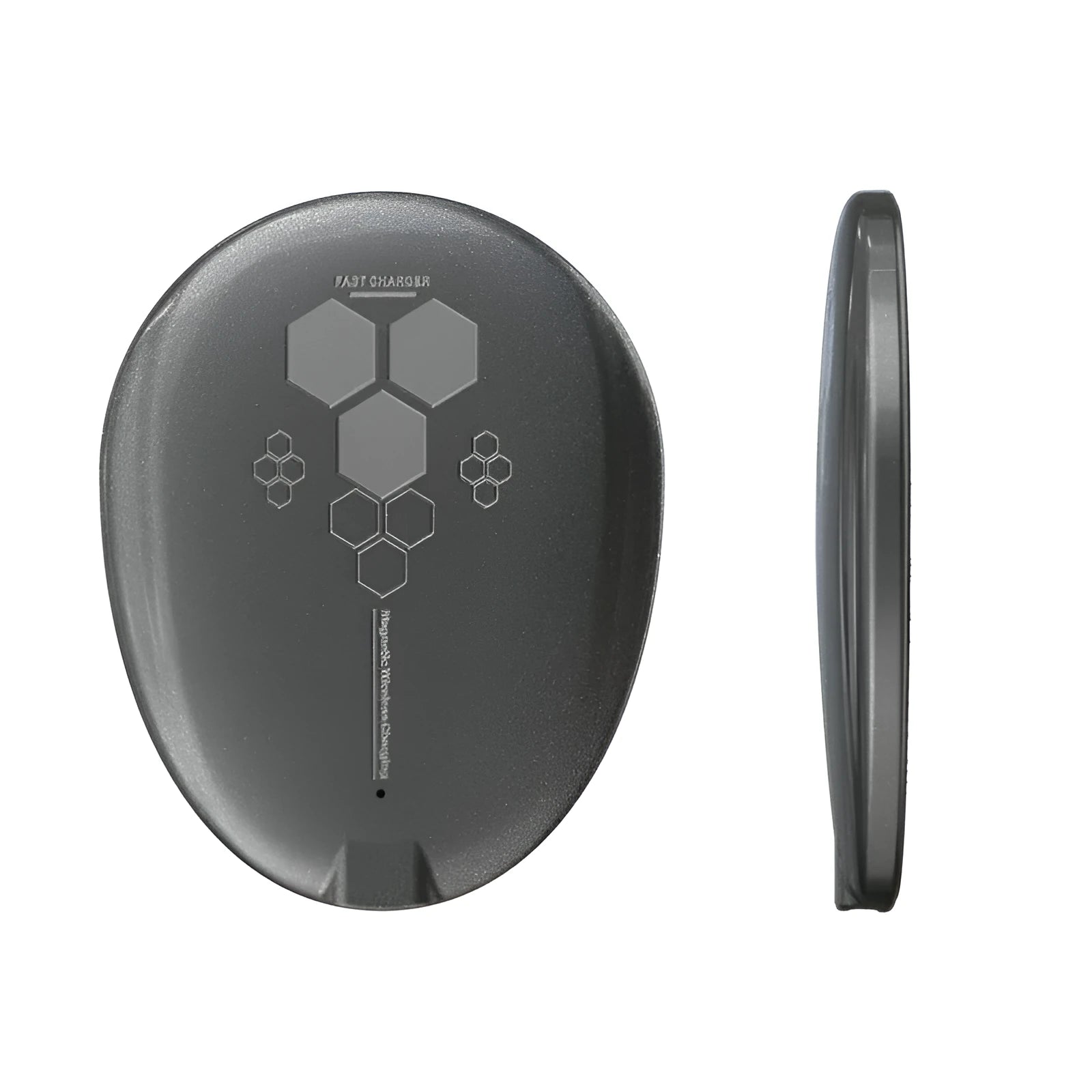 Black C01 model magnetic wireless charging pad with Type-C cable