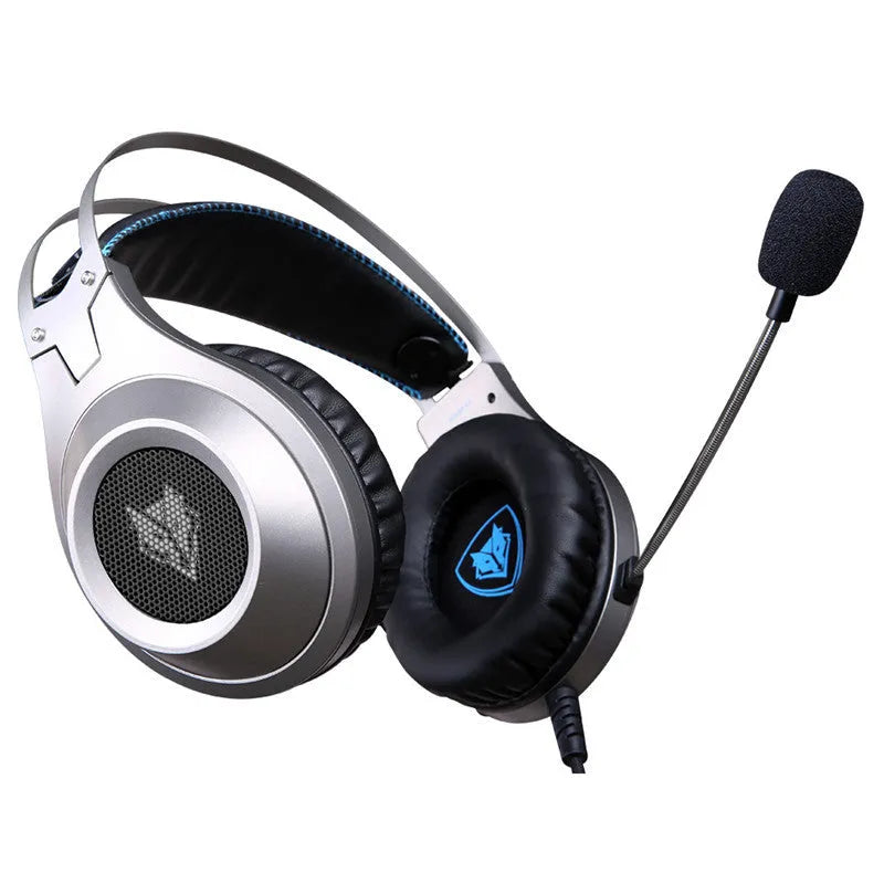 Black USB wired computer headset with microphone for PC desktop and notebook connectivity