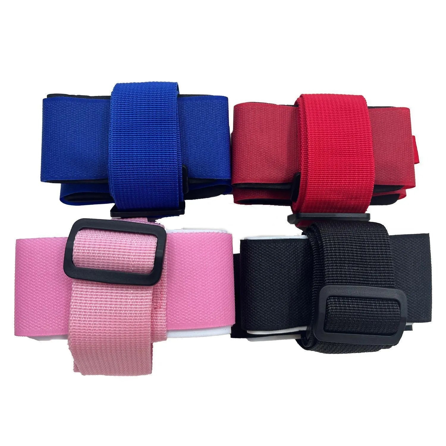 Adjustable skiing bandage with sled shoulder strap in four colour options