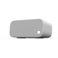 Elf Sugar Cube AI smart WiFi speaker in blue green red or white colour with bookshelf design