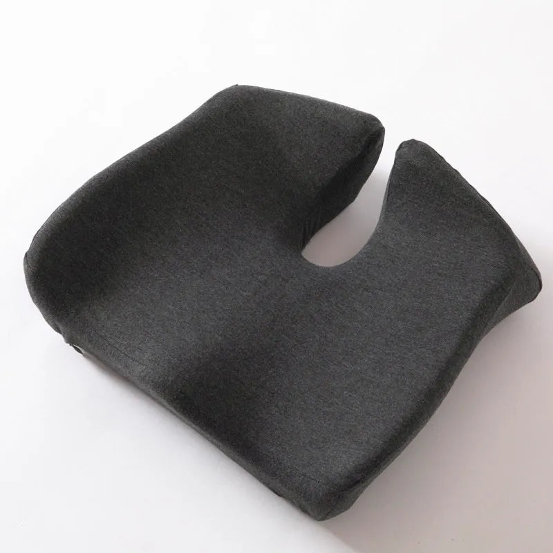 Memory foam office chair cushion with lumbar support in 36x40x11cm size