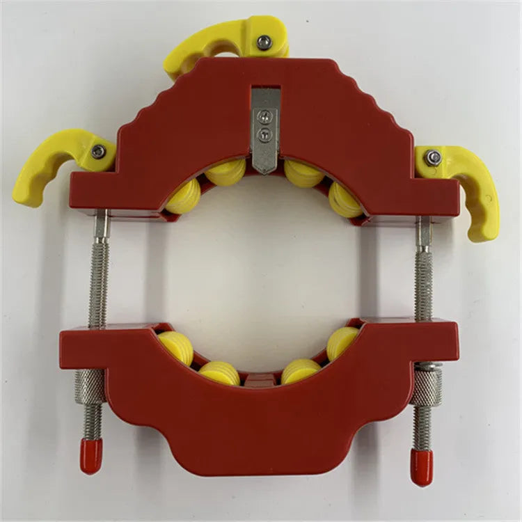 Yellow DIY bottle cutter tool for cutting glass wine and beer bottles