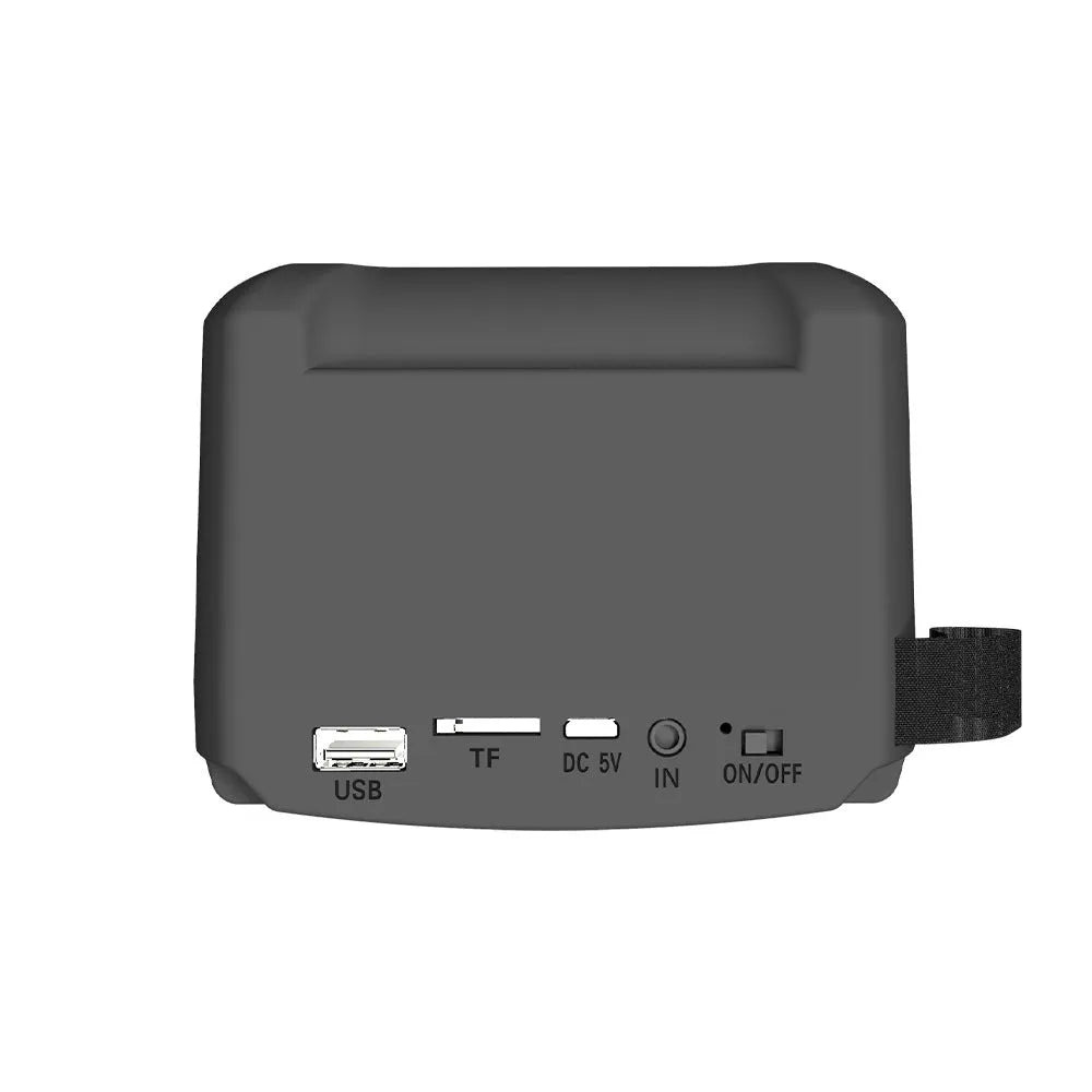 Portable Bluetooth speaker mini card radio in 3107 colour with USB charging cable