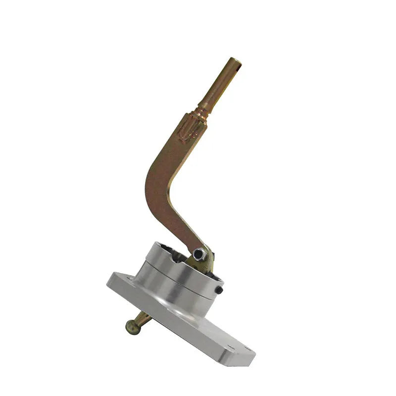 Silver aluminium alloy quick short rod gear shift lever replacement for Horton vehicles