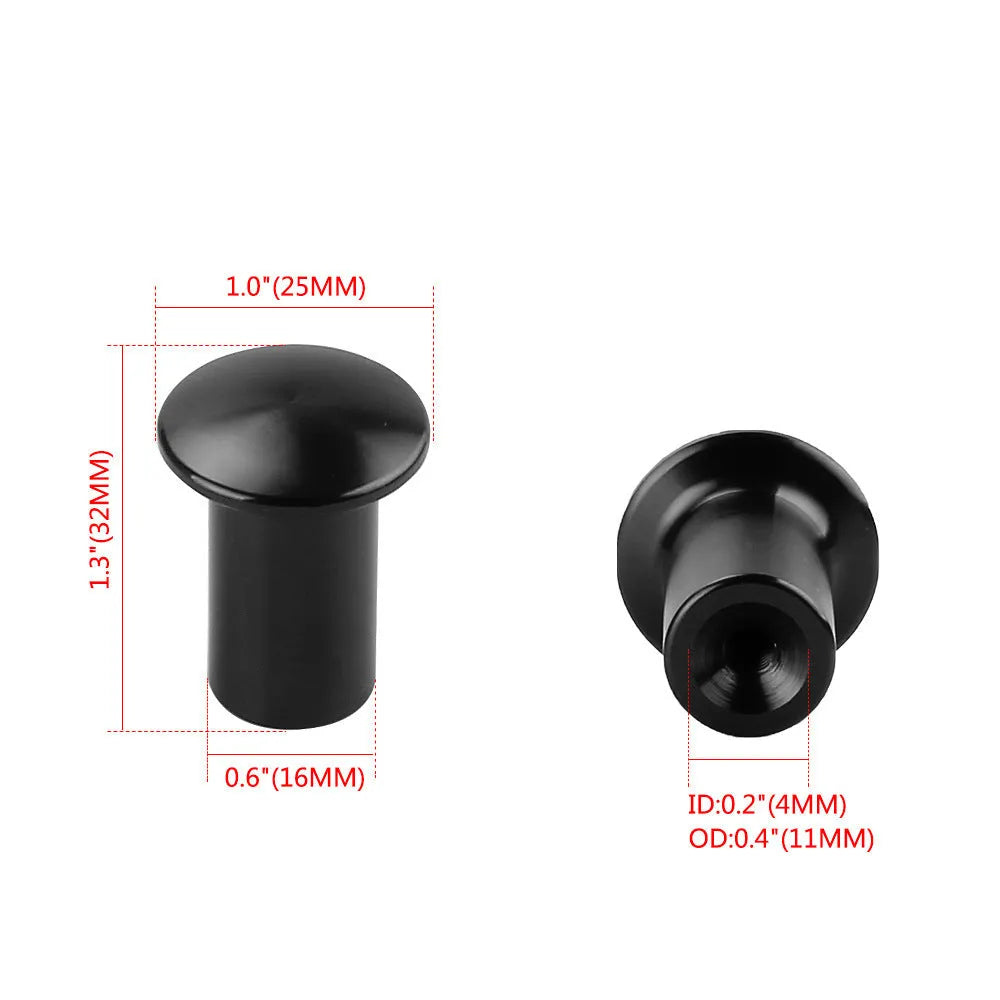 Aluminium alloy drift handbrake cap in five colour options for car modification