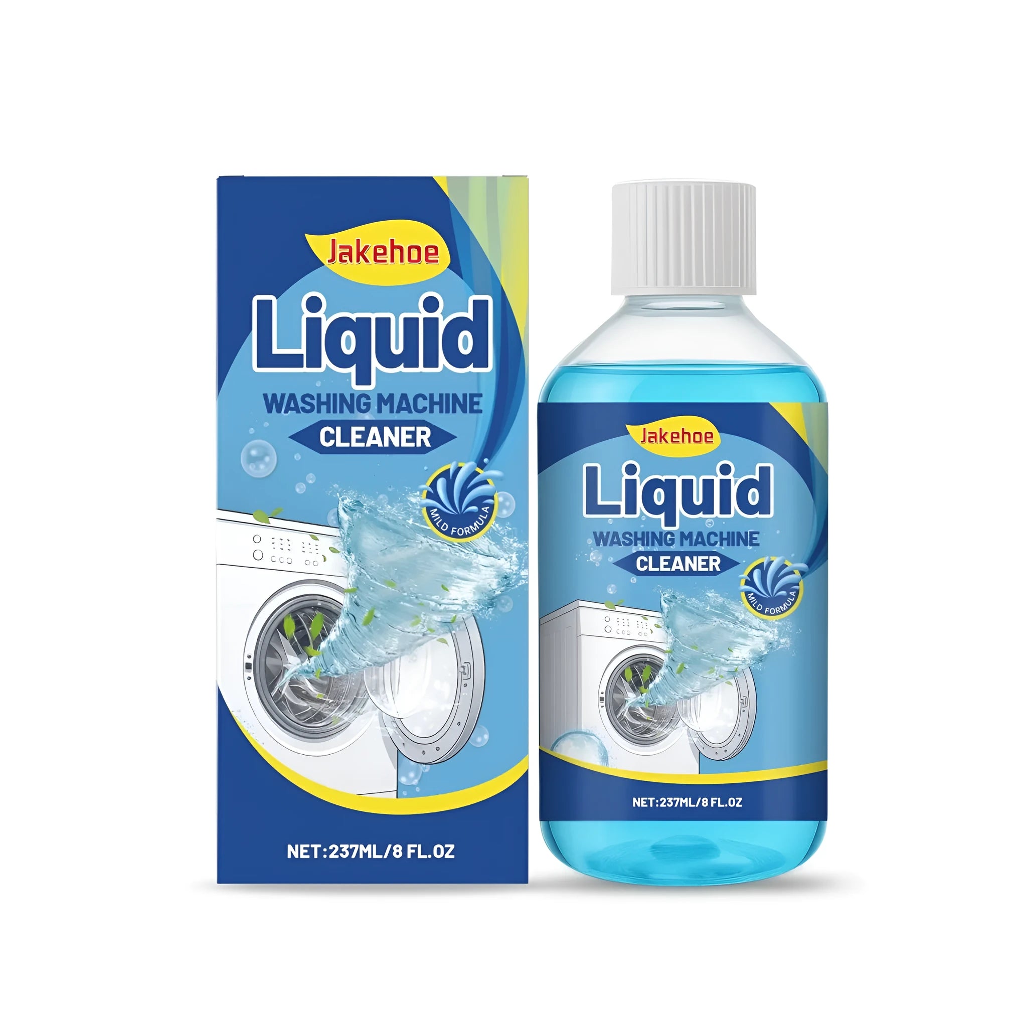 237ml bottle of liquid washing machine cleaner for deep cleaning drums and removing mould