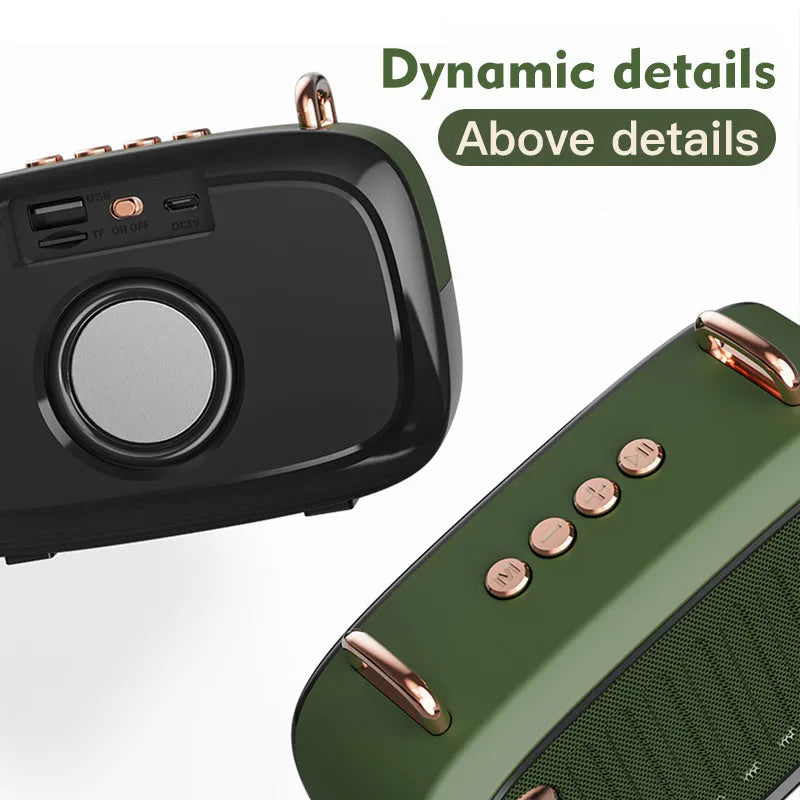 Portable mini Bluetooth speaker with USB port in choice of five colours