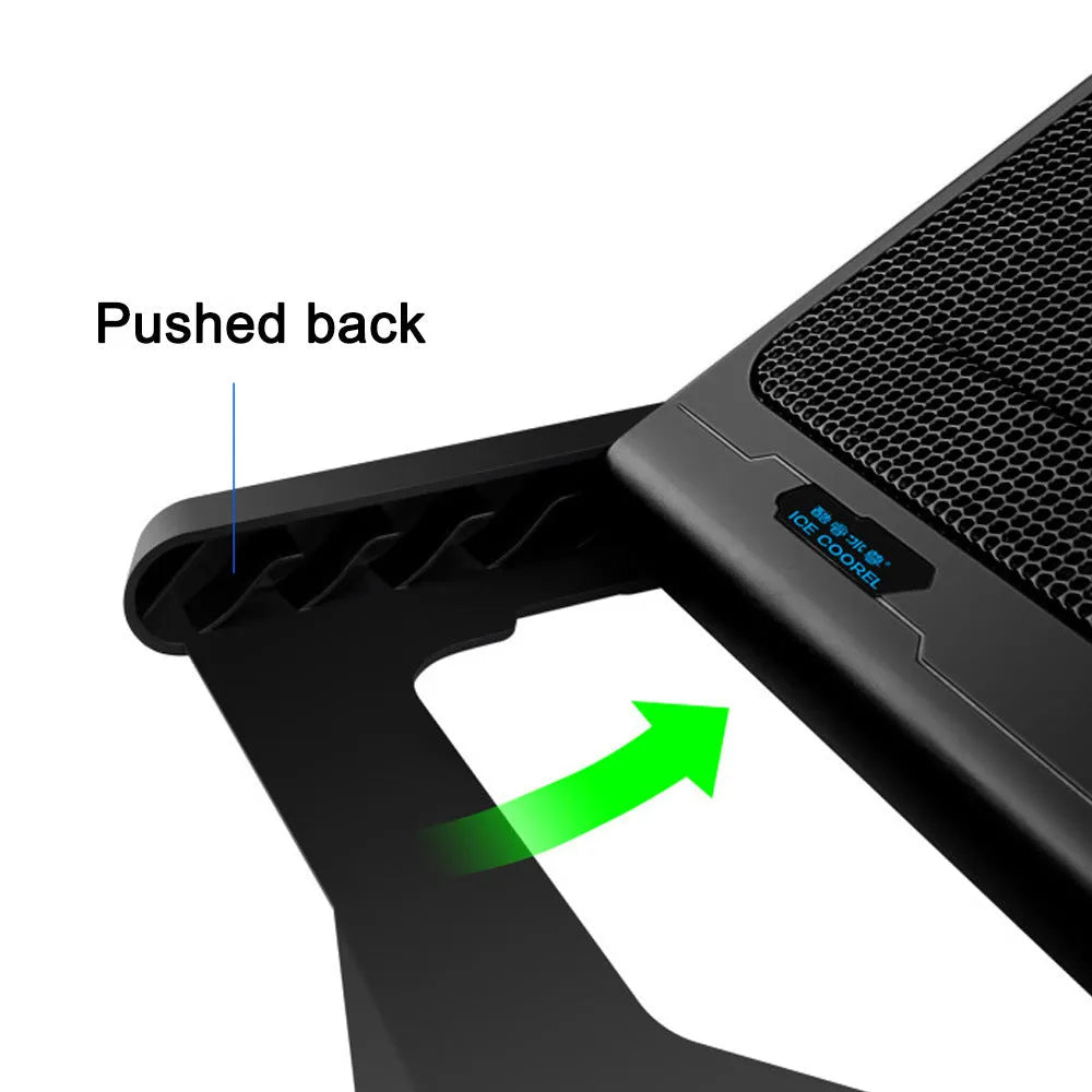 Metal mesh laptop cooling board for ultrabooks with 375mm width and five colour options