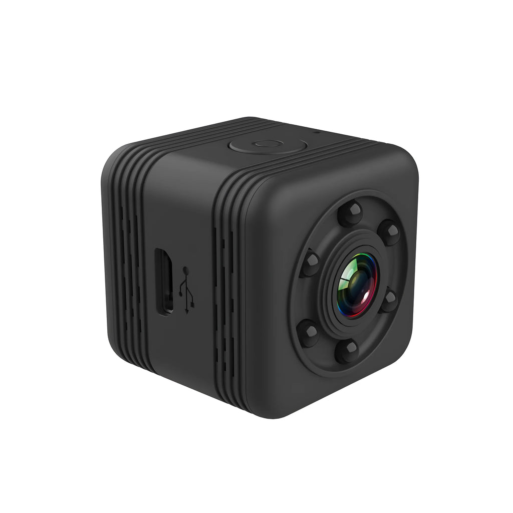 Black sq29 waterproof sports action camera with extended 240 minute battery life