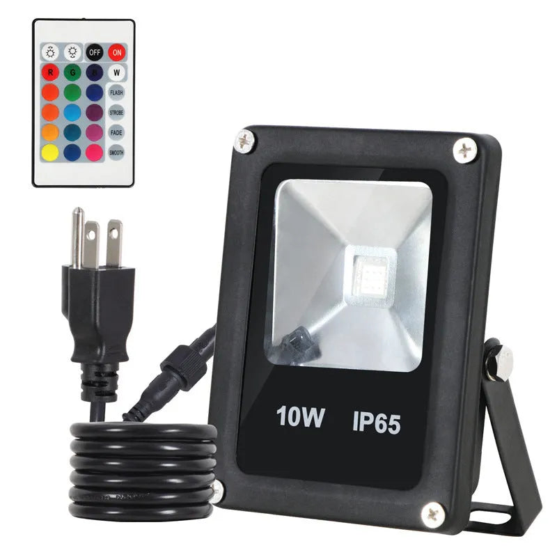 LED flood light advertising lamp with aluminium shell and IP65 rating
