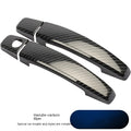 Carbon fibre pattern door handle cover for Opel Vauxhall Astra H and J models.