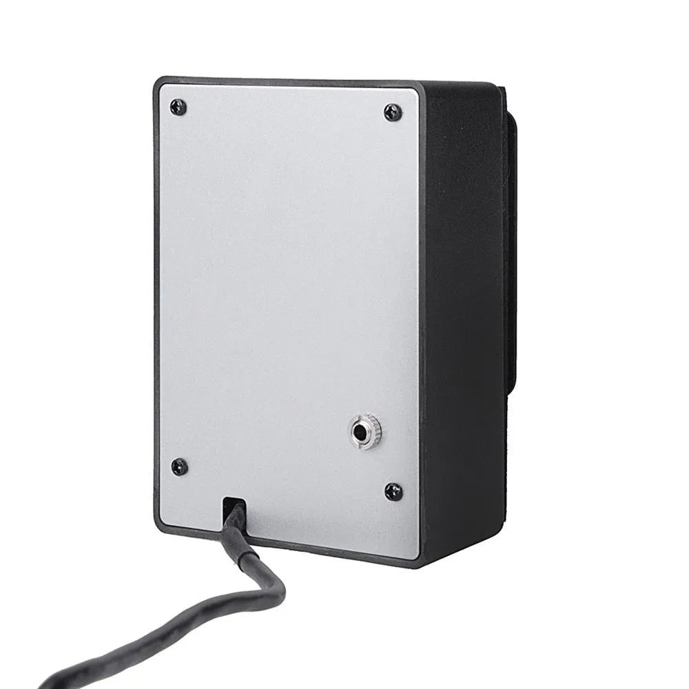 Cherub GT-6 black acoustic guitar EQ equaliser and piezo pickup system with control knobs