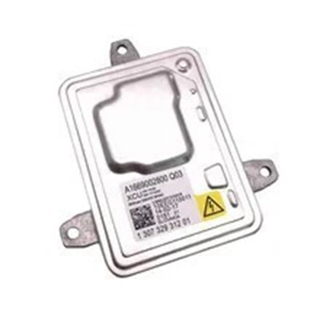 Headlight ballast with metal housing for HID xenon headlamps showing 14cm length