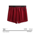 Solid colour men's boxer briefs showing mid waist design in available colours
