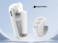 Wireless page turner remote control with clicker for e-readers and tablets in black, white, or pink colours.