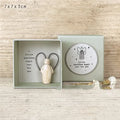 Modern cartoon guardian angel resin ornament in presentation box gift for friends