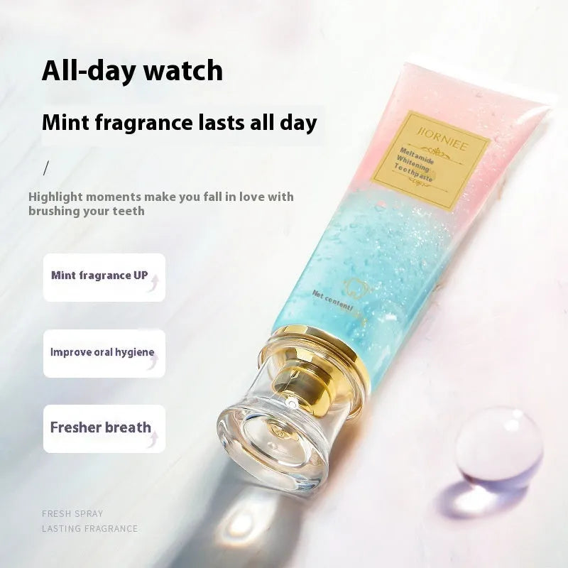Nicotinamide dazzle white toothpaste 100g tube with whitening function for adult oral cleaning