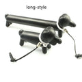 Black dog-shaped extendable touch screen stylus with phone stand function