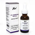 30ml bottle of six-peptide firming anti-wrinkle moisturising serum liquid