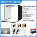 50cm foldable studio light box with USB plug for product photography