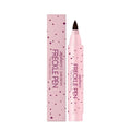 Freckle pen cosmetic marker for temporary facial details in brown shades