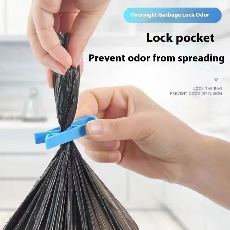 PP plastic non-slip garbage bag fixing clip for trash can side installation