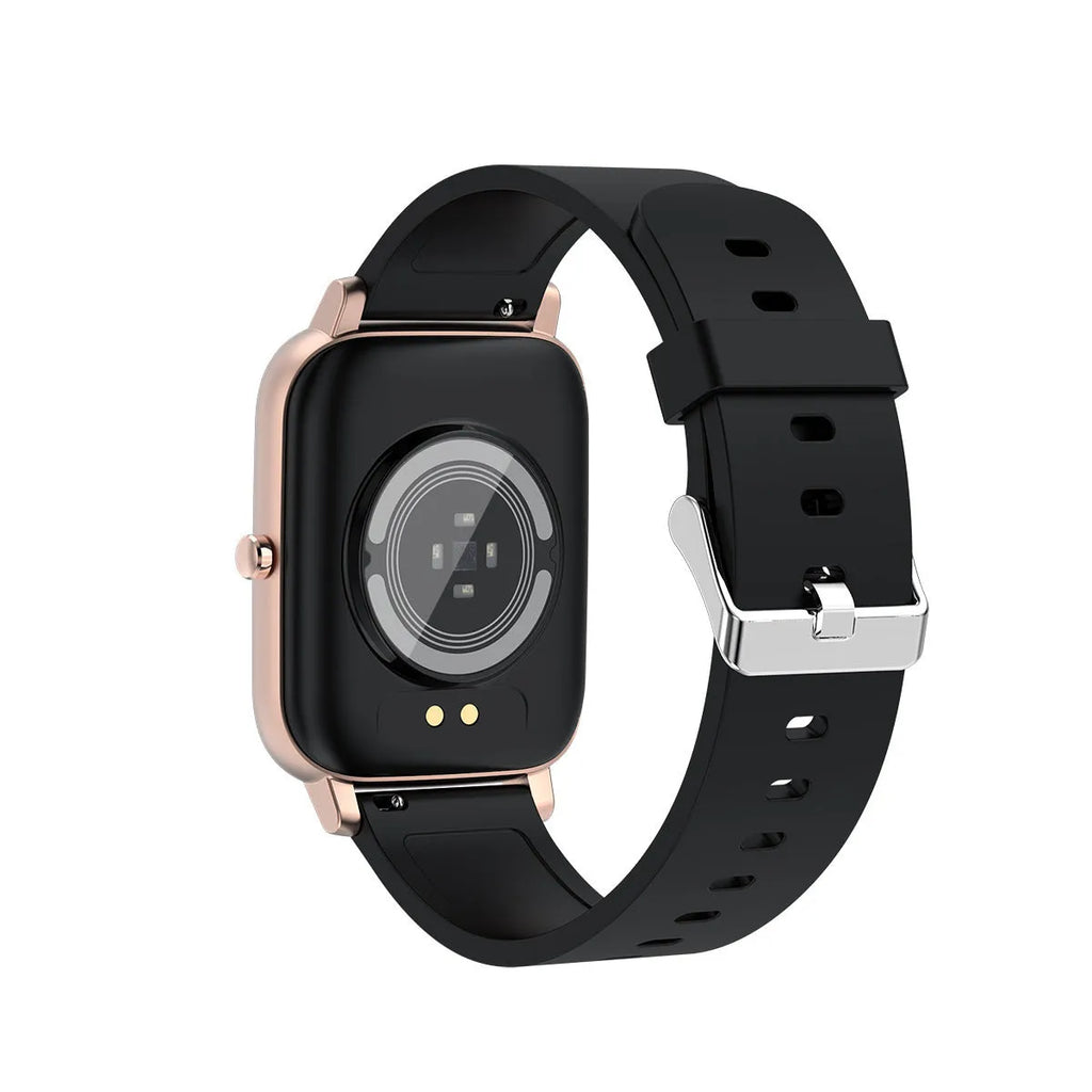 H80 Fashion Sports Smart Watch with ECG monitoring on a silicone strap, showing a coloured touchscreen interface.