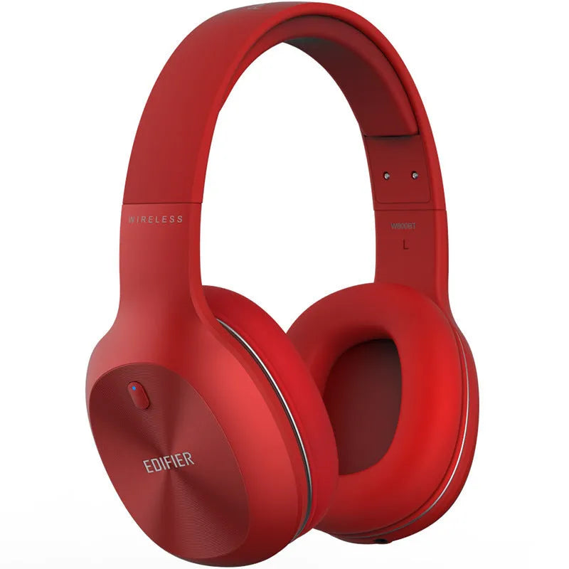 Wireless sports headset with Bluetooth V5.0 in black, red, or white colour options