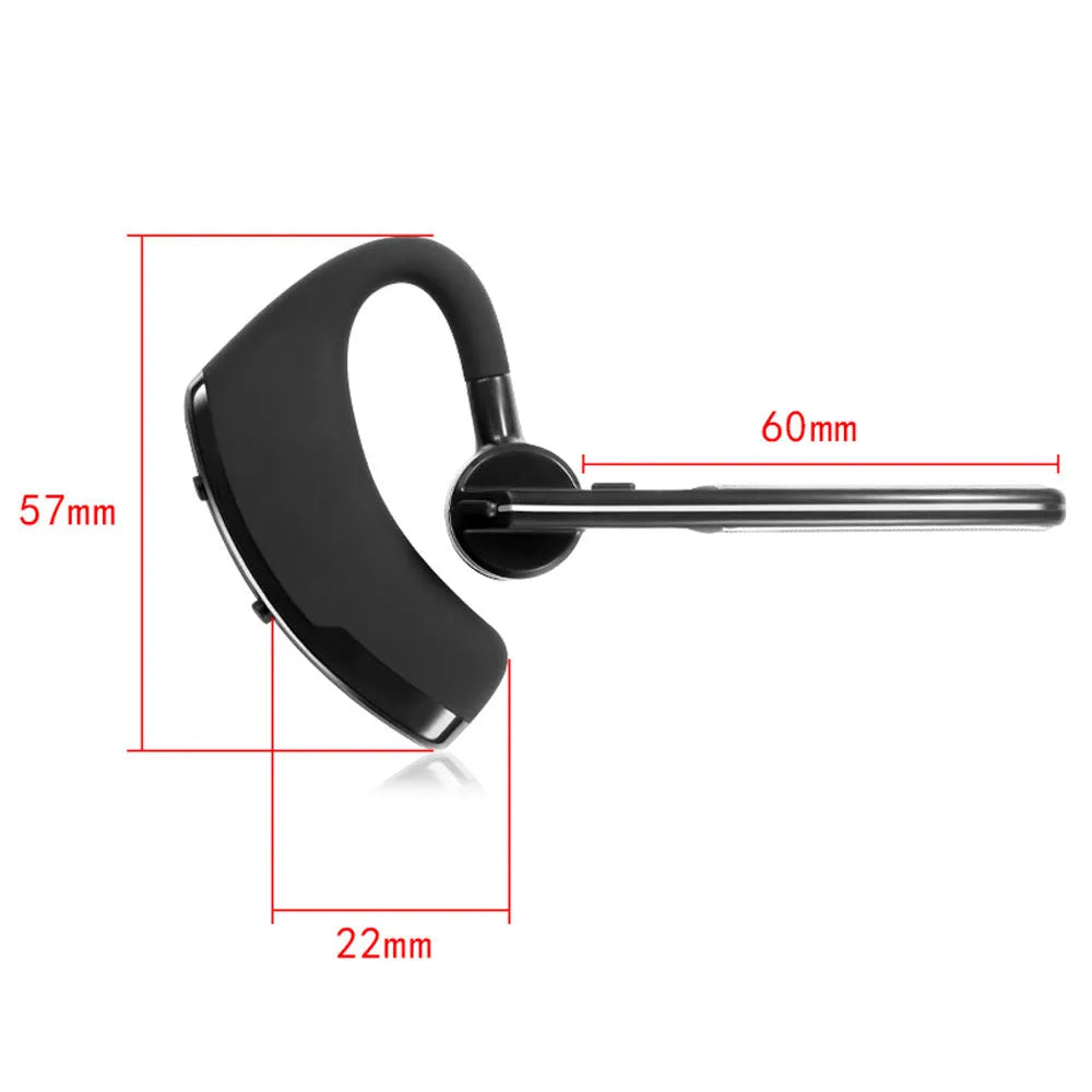 V9 Bluetooth wireless headset with microphone for hands-free calls and music streaming