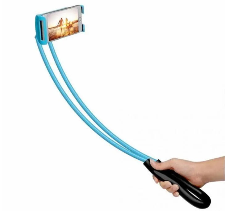 Universal smartphone holder with 360-degree rotation in multiple colour options