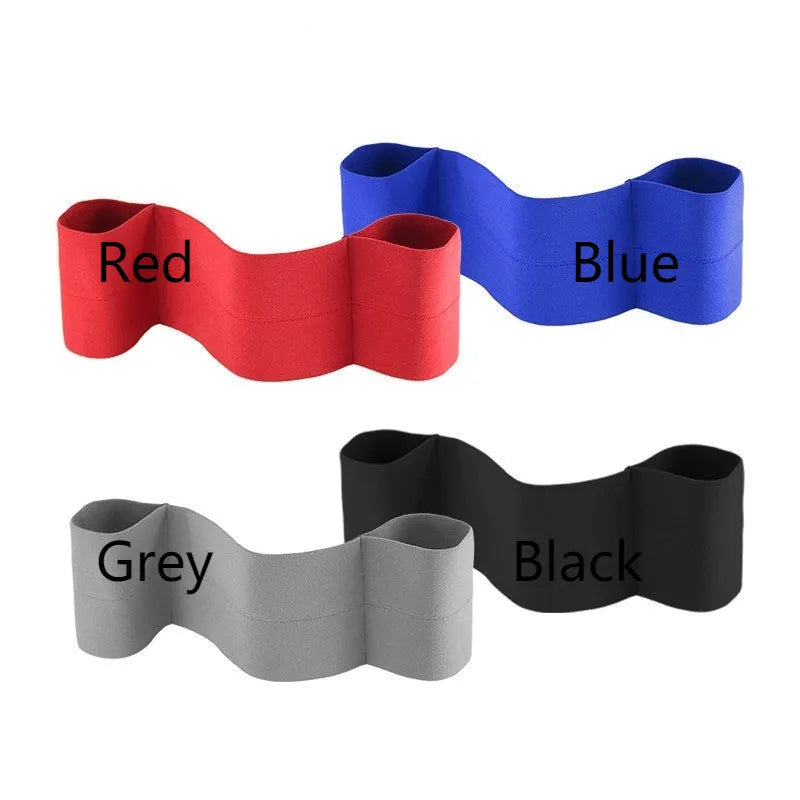 Elastic elbow support bandage for boxing training in black, blue, grey, or red colours