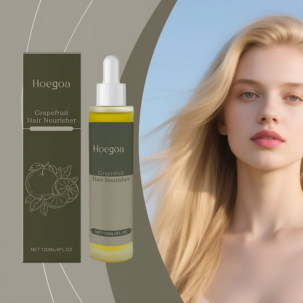 120ml grapefruit hair conditioner bottle with vitamin E and botanical oil formula