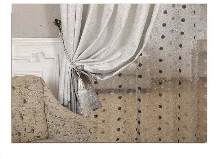 Blackout curtain panel showing multiple width options and different hanging styles including hooks and rings