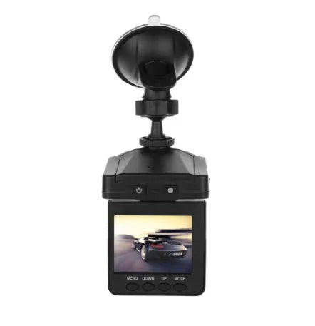 H198 car dashboard camera with six infrared lights and 2.4-inch screen for traffic recording