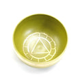 Handmade colourful Himalaya singing bowl percussion instrument for yoga meditation