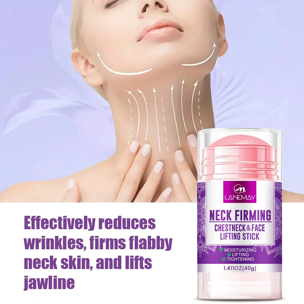 40g pot of neck firming cream for anti-wrinkle treatment and skin brightening.