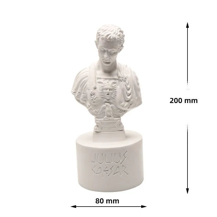 White American creative character modelling pen holder for desktop organisation