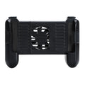 Black P2 Bluetooth mobile game controller with cooling function for Apple iPhone