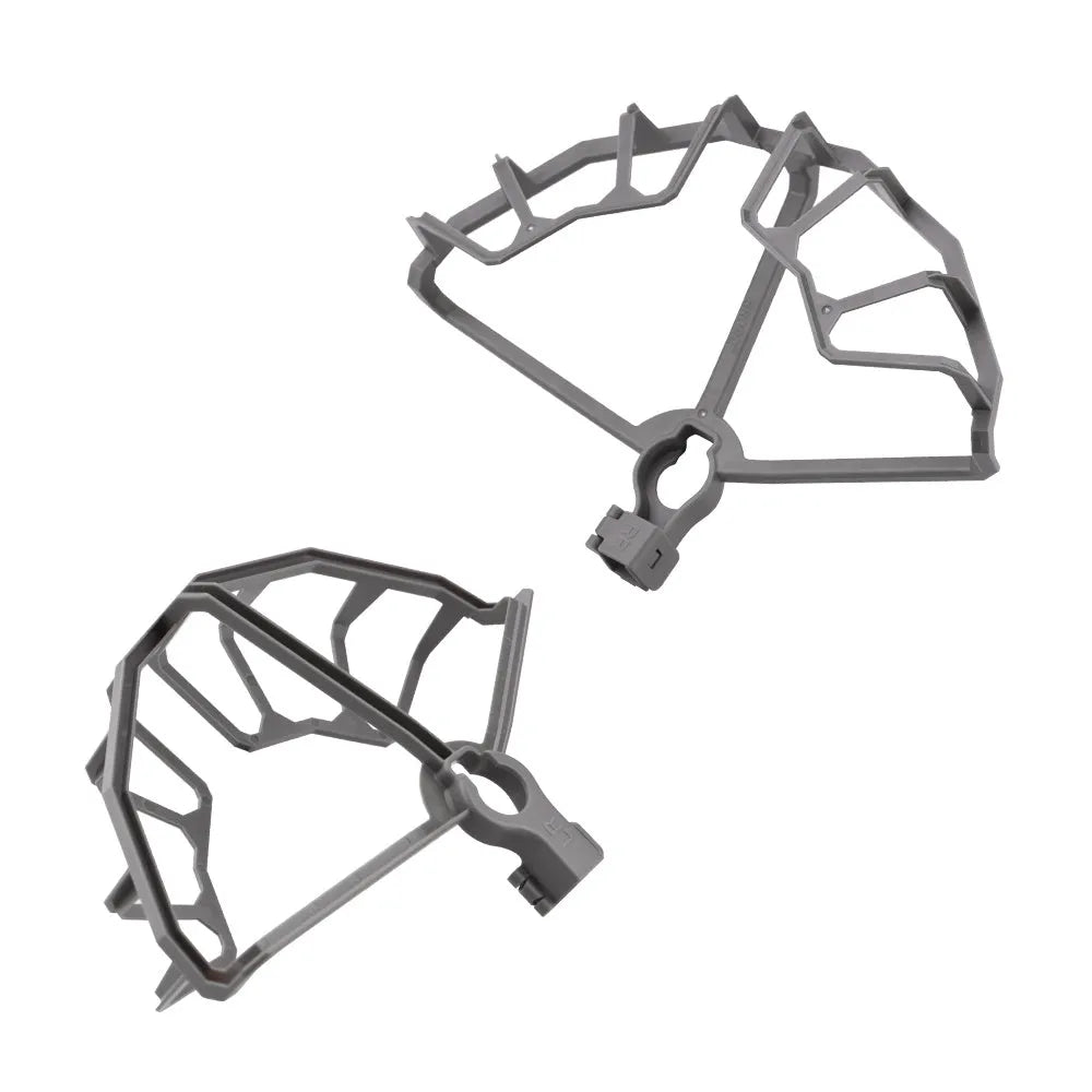 Grey ABS propeller protection ring for DJI Royal Air 2 and AIR 2S drones showing semi-enclosed blade guard design