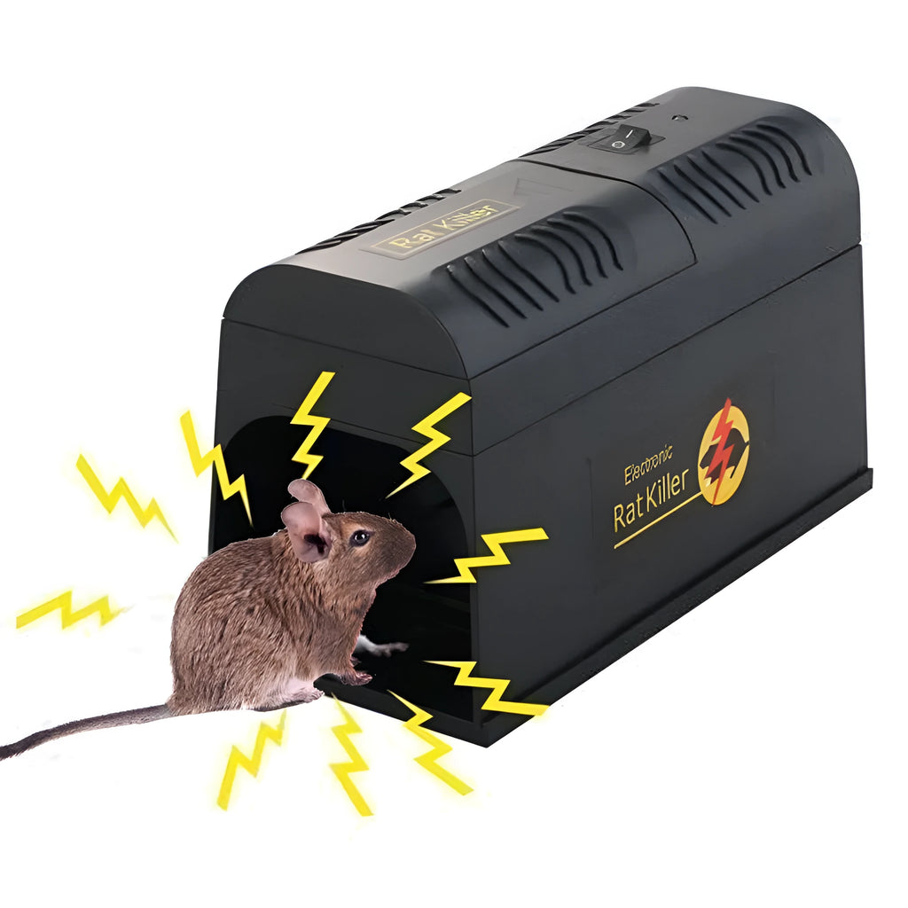 High voltage trigger rodent killer electronic pest control device in black with plug options