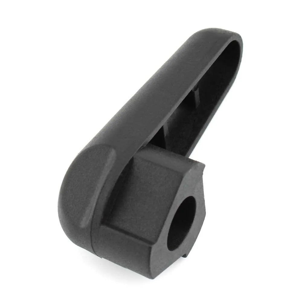 Black plastic quick-release wrench for BMW motorcycle engine oil cap