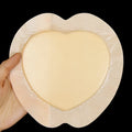 Large skin-colour silicone dressing sticker for pressure sore prevention and relief