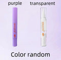 White and blue pet toothbrush pen for dog and cat teeth cleaning.