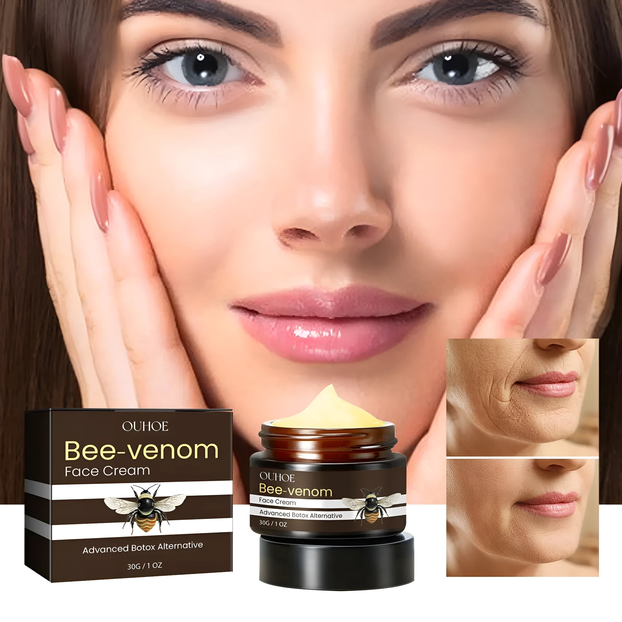 Bee Firming Cream 30g jar of hydrating nourishing facial cream with firming properties