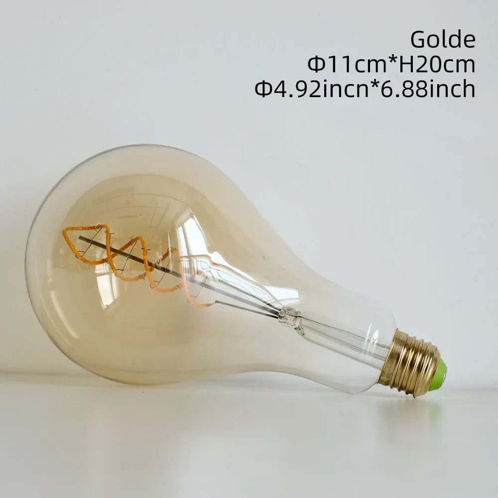 A110 Double Helix Gold LED soft light strip showing spiral design